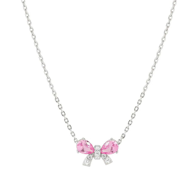 Collana da donna Nomination Shine Me Up con fiocco brillante rosa
