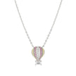 Collana da donna Nomination Shine Me Up con Mongolfiera e Zirconi colorati