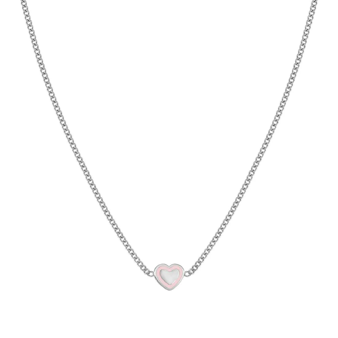 Collana da donna Nomination in acciaio con cuore smaltato