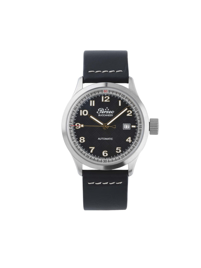 Orologio da uomo Perseo Buccaneer Automatico con Cinturino in Pelle
