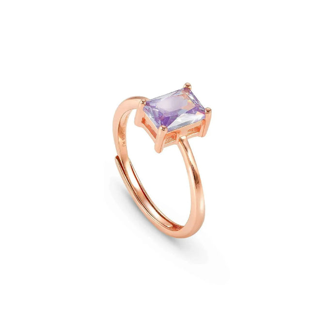 Anello da donna Nomination Colour Wave con Zircone viola