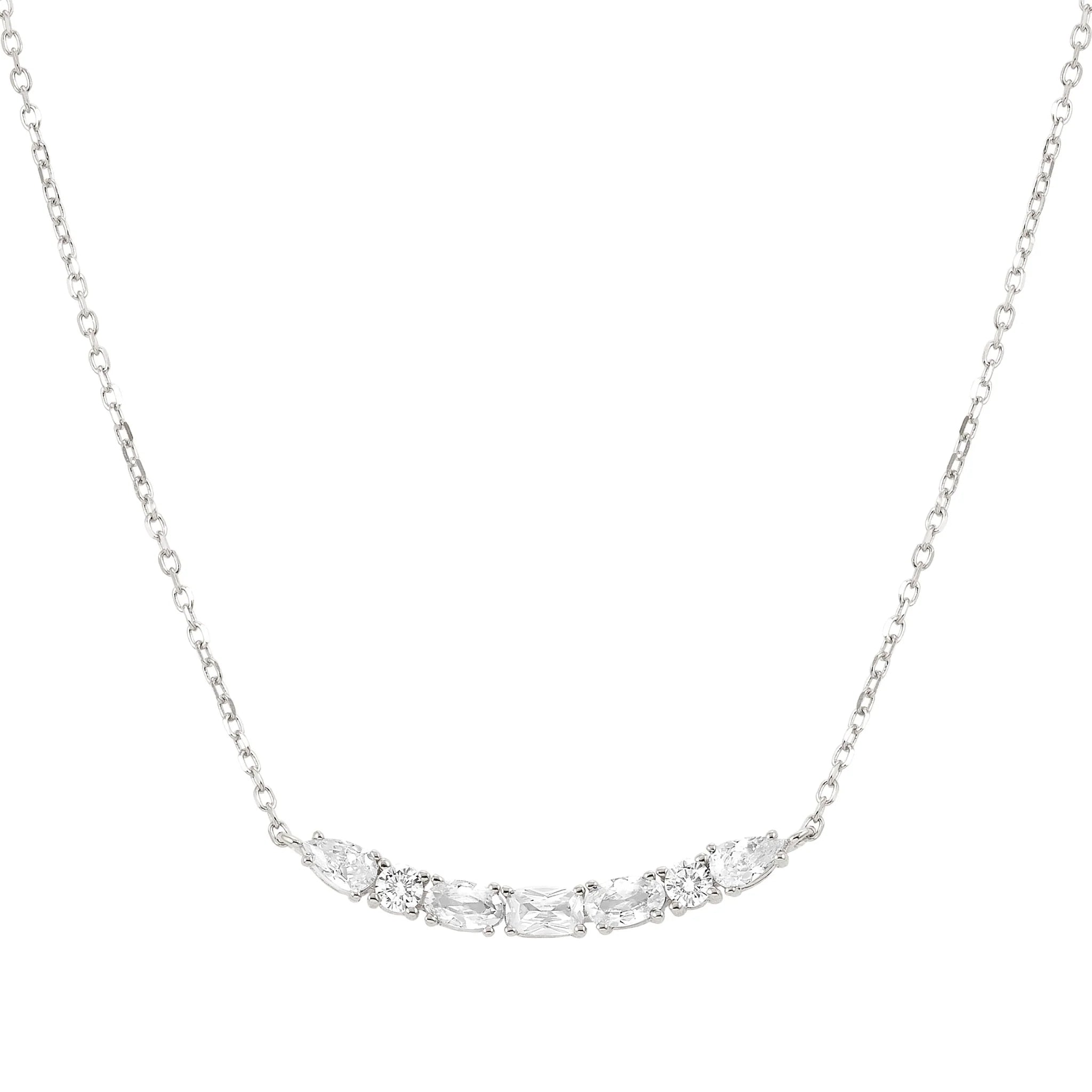 Collana da donna Nomination Colour Wave Aurora Ed. Zirconi Bianchi