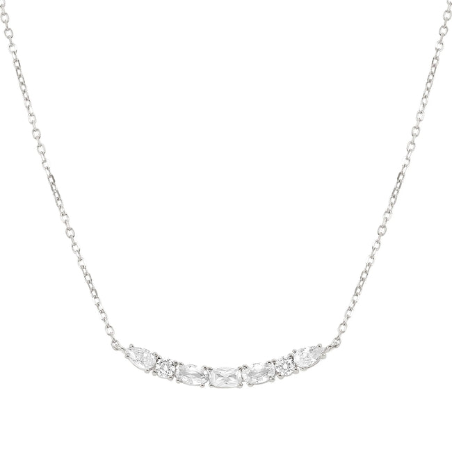 Collana da donna Nomination Colour Wave Aurora Ed. Zirconi Bianchi