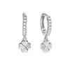 Orecchini da donna Nomination Petite Sparkle Cerchietto Quadrifoglio