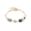 Bracciale da donna Coeur de Lion GeoCUBE® Iconic Lite Nero
