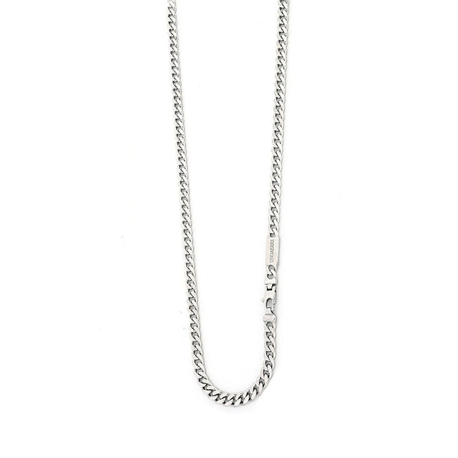 Collana da uomo Unoaerre in argento maglia groumette