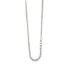 Collana da uomo Unoaerre in argento maglia groumette