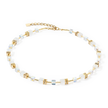 Collana da donna GeoCUBE Iconic Nature oro-bianco