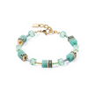 Bracciale da donna Coeur de Lion GeoCUBE® Iconic Mono Oro verde