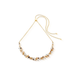 Collana da donna Coeur de Lion Dancing Crystals oro-beige