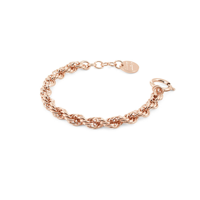 Bracciale dorato rosa Korda Unoaerre da donna