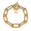 Bracciale da donna Unoaerre con catena forzatina a palline