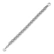 Bracciale da donna Unoaerre multifilo in catena rolò argentata