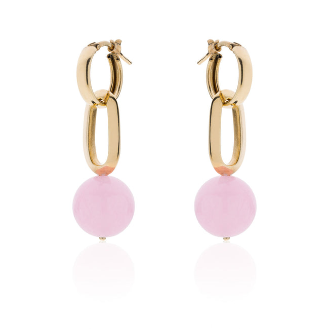 Orecchini da donna Unoaerre con perla rosa Cherry