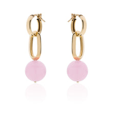 Orecchini da donna Unoaerre con perla rosa Cherry