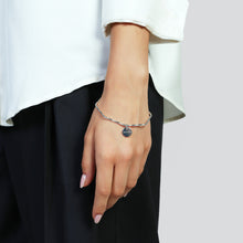 Bracciale da donna Unoaerre rigido argentato diamantato