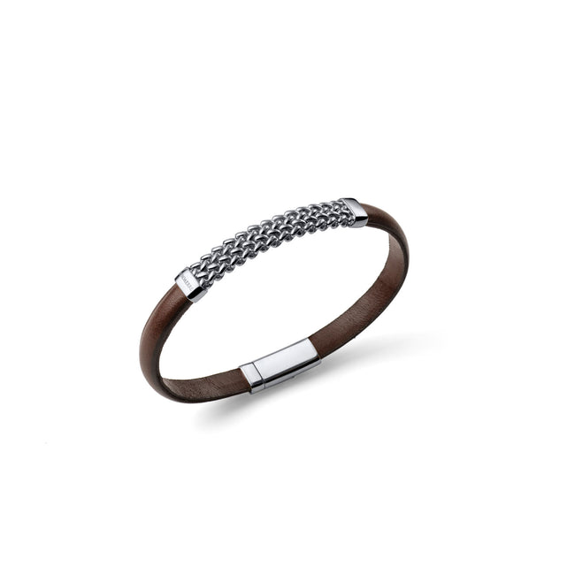 Bracciale da uomo Unoaerre cuoio Chicco