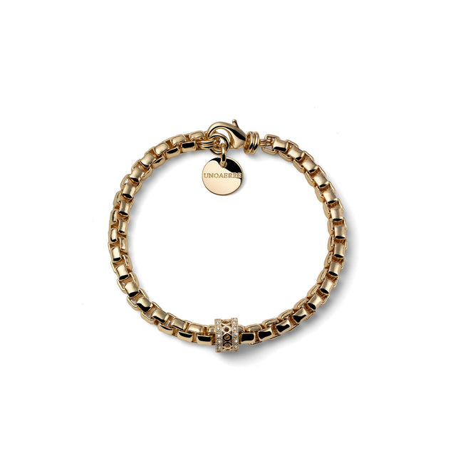 Bracelet de femme Unoaerre vénitienne dorée