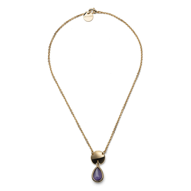 Collana da donna Unoaerre Joya goccia viola