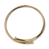 Collana contrarié da donna Unoaerre Tubogas dorata