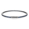 Bracciale Tennis pietre blu Unoaerre