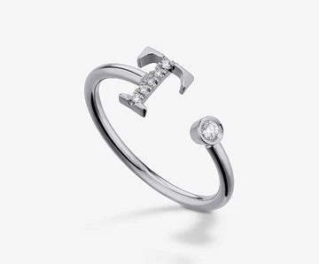 Anello Golay da donna in Oro 18kt Lettera T