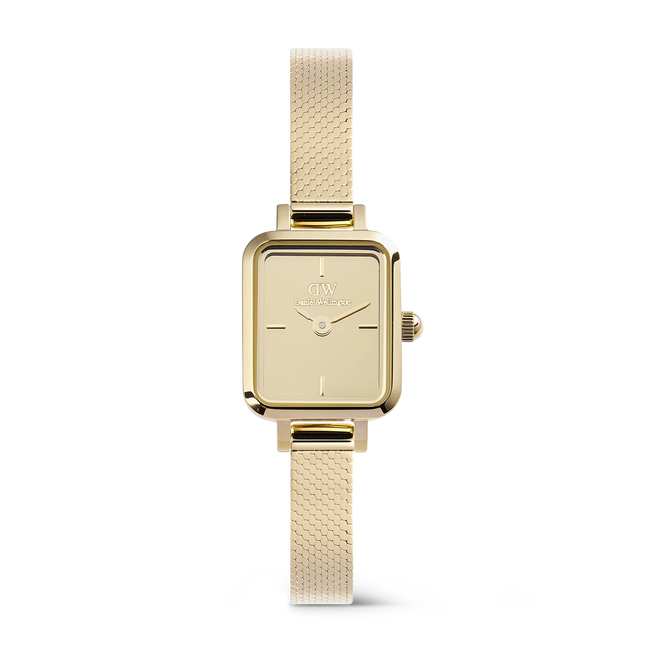 Orologio da donna Daniel Wellington Quadro Mini Reflection Gold DW00100801