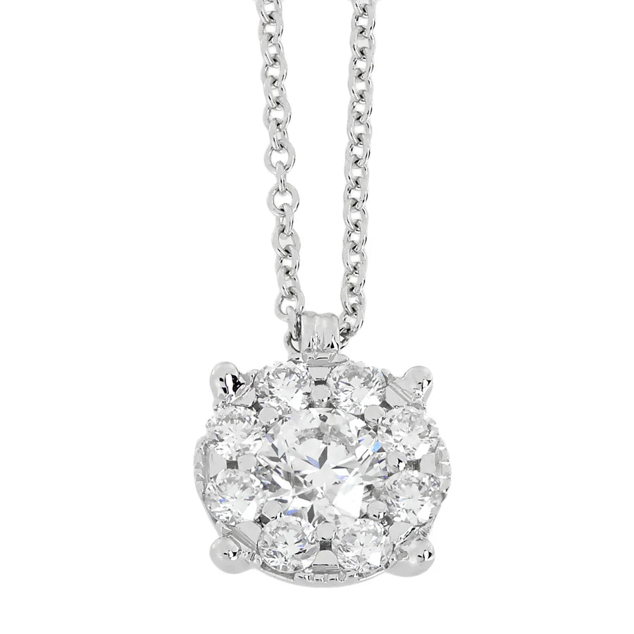 Collana da donna Golay Cerchio di Luce multipietra