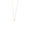 Collana da donna Aquaforte con pendente quadrato