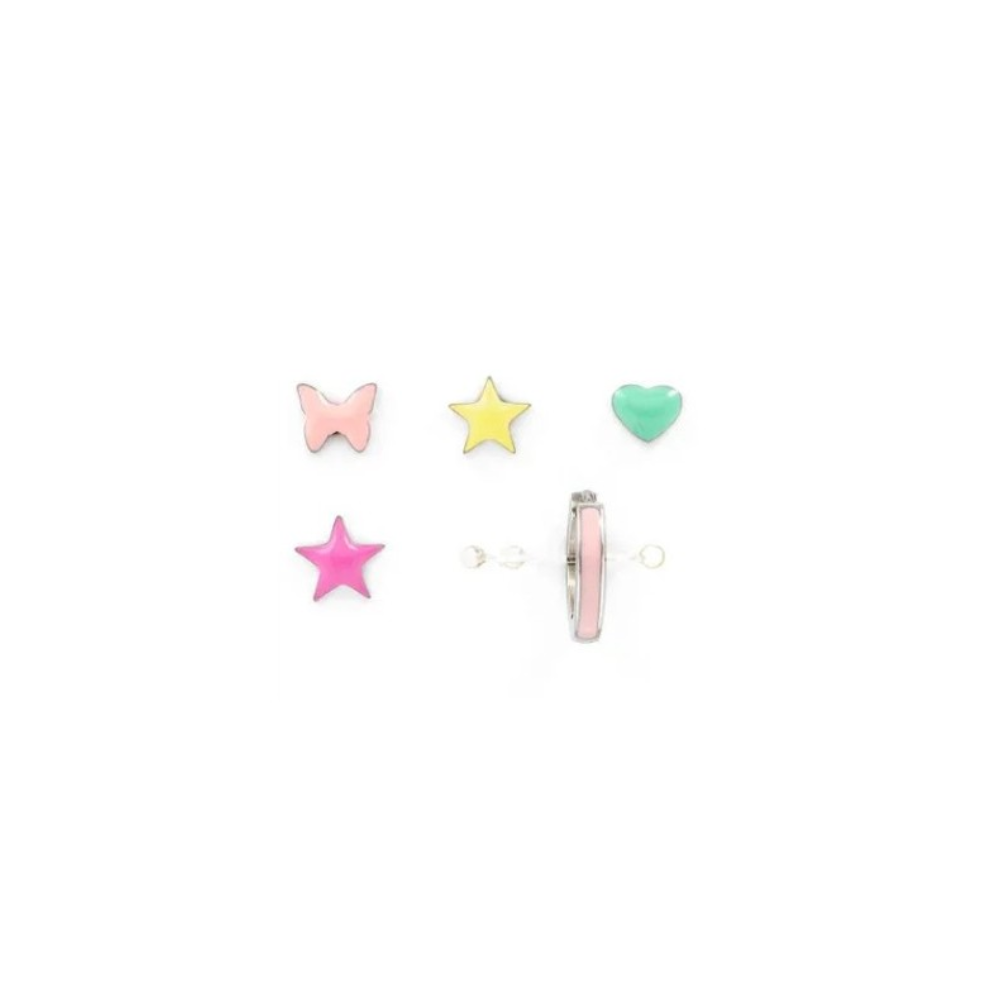 Set Orecchini Nomination Happyworld Smalto da donna