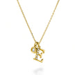 Collana Golay da donna in Oro 18kt Lettera E