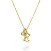 Collana Golay da donna in Oro 18kt Lettera E