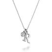 Collana Golay da donna in Oro 18kt Lettera R