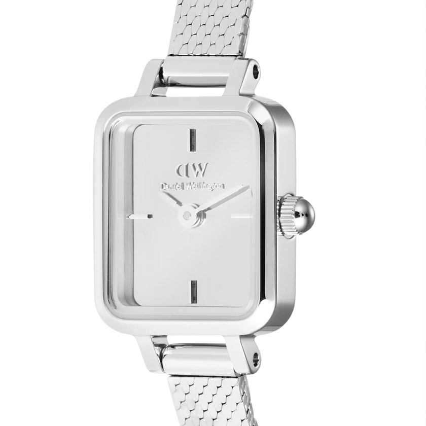 Orologio Daniel Wellington da donna Quadro Mini Reflection Silver DW00100800