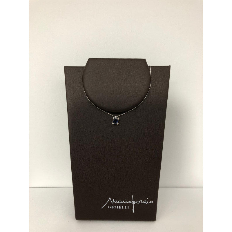 Collana Mario Porzio da Donna Oro Diamanti Zaffiro