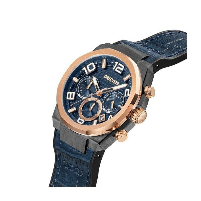 Orologio da uomo Ducati blu DTWGC0001104