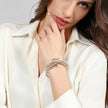 Women's bracelet Unoaerre Tubogas three turns