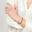Bracciale da donna Unoaerre veneziana rosa