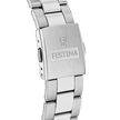 Orologio da uomo Festina bianco con cinturino in acciaio