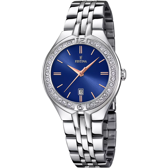 Women's Festina Mademoiselle watch, light blue