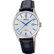 Orologio da uomo Festina Swiss Made argento con cinturino in pelle