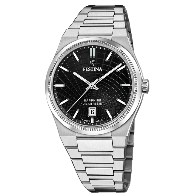 Orologio Festina da uomo Swiss Made Rivé F20051/6