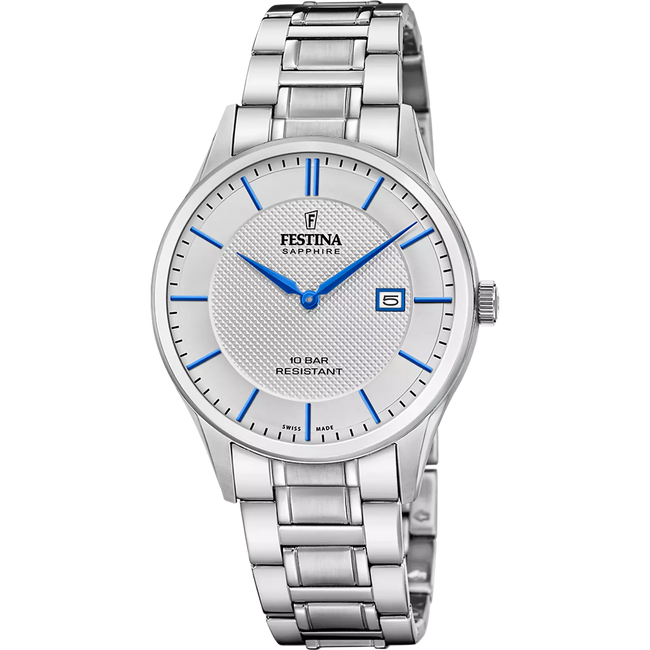Men's watch Festina Swiss Made F20067/3 grey