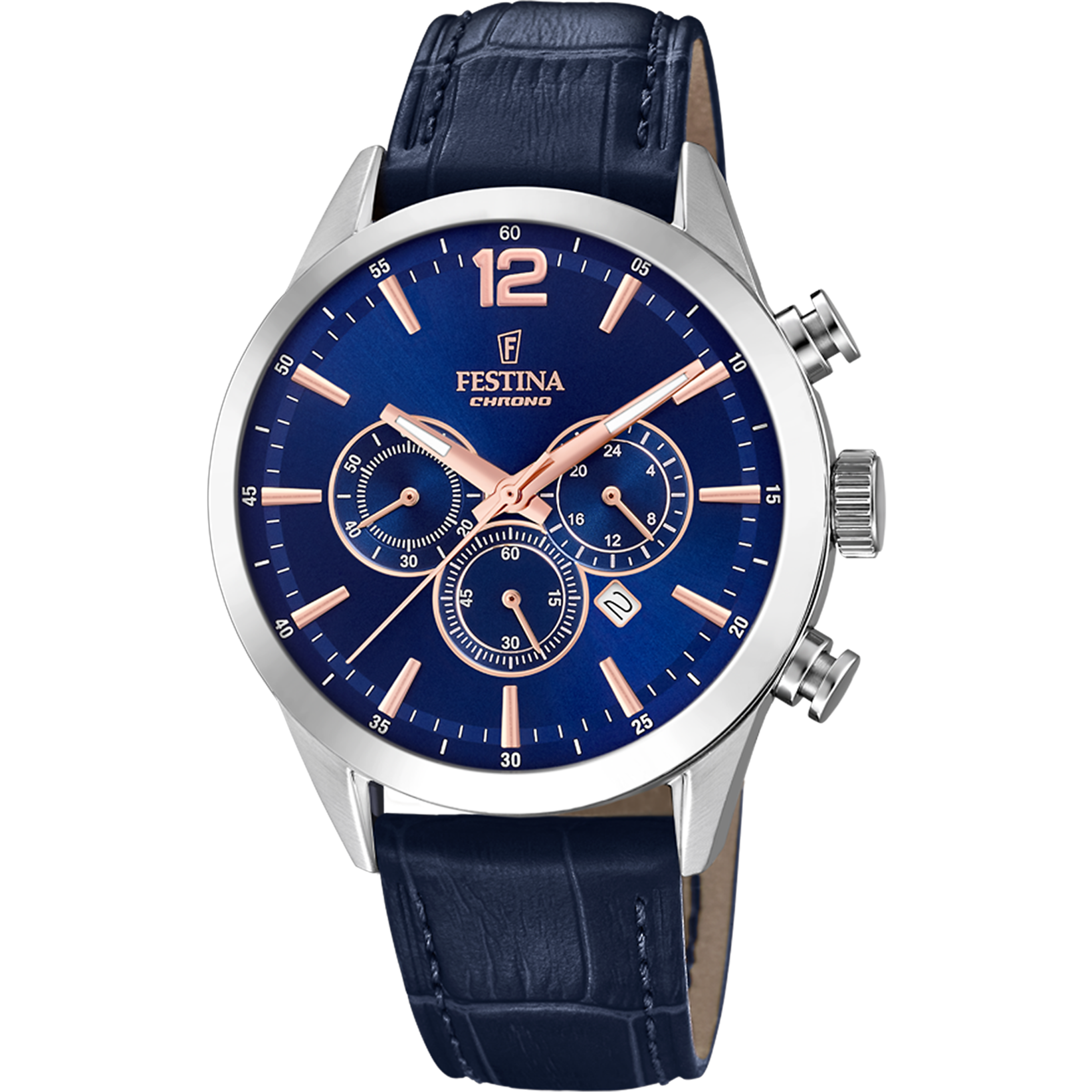 Orologio da uomo Festina Timeless Chronograph blu F20542/4