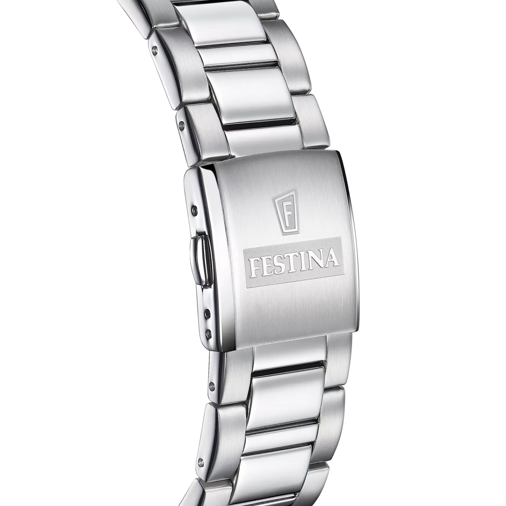 Orologio da uomo Festina Bianco con cinturino in acciaio