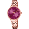 Orologio da donna Festina bordeaux con cinturino in acciaio
