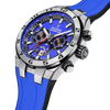 Orologio da uomo Festina Chrono Bike blu con cinturino in gomma
