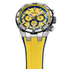 Orologio da uomo Festina Chrono Bike giallo con cinturino in gomma