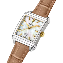 Orologio da donna Festina Beige con cinghia in pelle