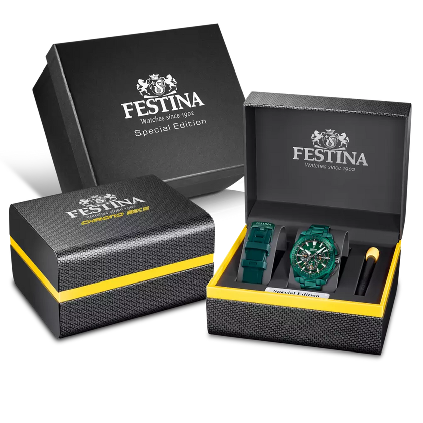 Orologio da uomo Festina Chrono Bike Edizione Speciale Verde F20730/1